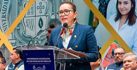 Rectora de la UMSNH solo entregará informe al Consejo Universitario