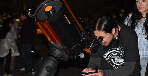 Observa la luna y varios planetas desde un telescopio, gratis en Morelia