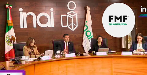 FMF denuncia presunta extorsión de funcionarios del INAI