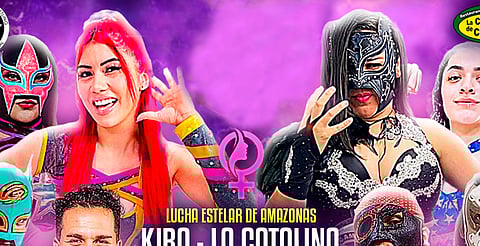 Por 8M habrá lucha libre de mujeres en Morelia 