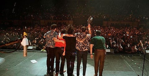Integrantes de Enjambre sufre accidente y cancelan su concierto en Tizayuca 
