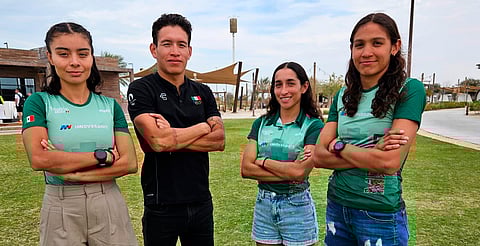 México inicia participación en Serie del Campeonato Mundial de Triatlón Abu Dabi 2025