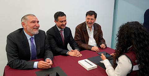 Miguel Ángel Yunes Márquez se afilia a Morena: "Me he sentido acogido"