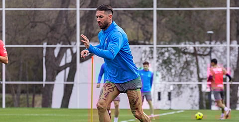 Sergio Ramos debutaría este sábado  contra Atlético San Luis 