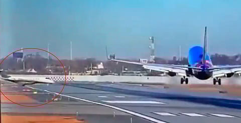 Avión de Southwest Airlines evita fatal choque con jet en Aeropuerto de Chicago [VIDEO]
