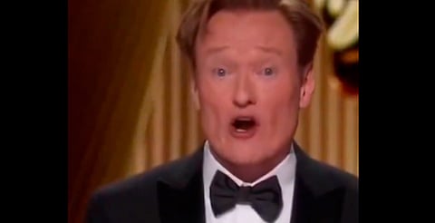 Conan O’Brien bromea sobre Karla Sofía Gascón en la gala de los Oscar [Video]