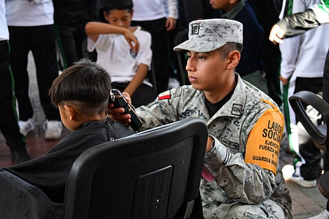 Concluye con éxito jornada de Labor Social del Ejército Mexicano y Guardia Nacional en Cuitzeo