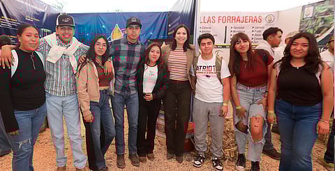 Estudiantes michoacanos participan en la Expo Agroindustrial y Ganadera: Iemsysem