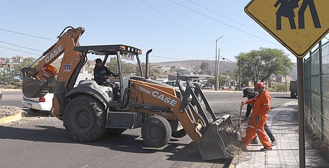 La finalidad es mantener las vialidades en óptimas condiciones para el tránsito de peatones y automovilistas