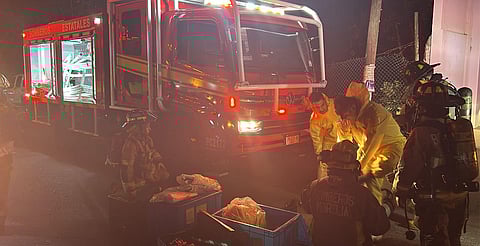 Bomberos y Protección Civil atienden fuga de amoniaco en Morelia