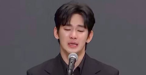 Actor surcoreano Kim Soo-hyun niega vínculos con la muerte de su exnovia Kim Sae-ron