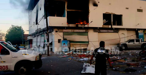 Muere una de las mujeres lesionadas tras explosión en "Super Cacho" en Apatzingán