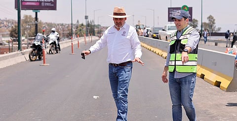 Morelia: supervisa Bedolla últimos detalles del "Paso Catrinas" en Villas del Pedregal