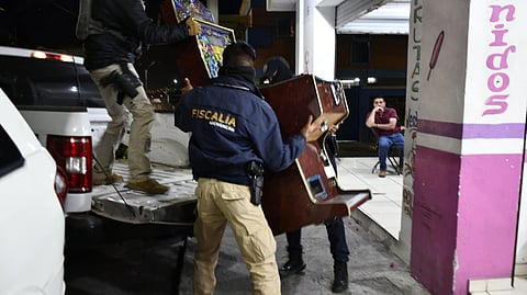 Aseguran 37 máquinas tragamonedas durante operativo simultáneo en distintos puntos de Morelia