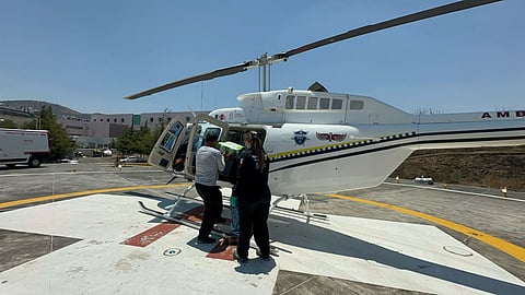 SSP traslada órganos para trasplante en vuelo de alta prioridad