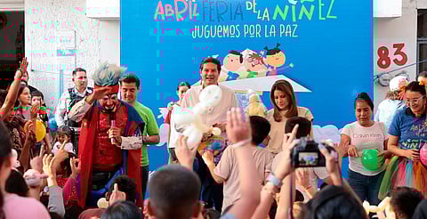 En la Vasco de Quiroga y Ventura Puente, disfrutan de la Feria de la Niñez