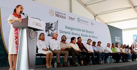 Sheinbaum inaugura hospital general de Atenco IMSS-Bienestar en el Estado de México 