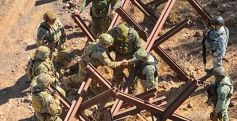 México y EU realizan operativo espejo para reforzar seguridad en la frontera