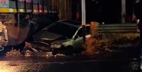 Tren embiste a automóvil en el Libramiento de Morelia, reportan [VIDEO]