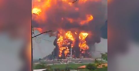 Una persona lesionada y 11 evacuadas; autoridades mantienen labores de contención