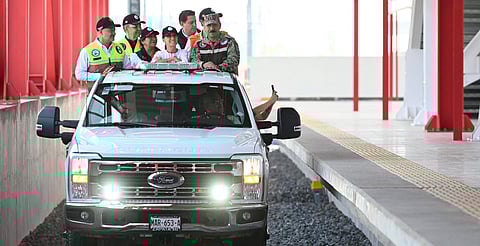 Supervisa Sheinbaum avances del tren CDMX-AIFA-Pachuca