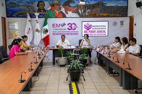 Presenta IEM avance de los cómputos distritales de la elección judicial