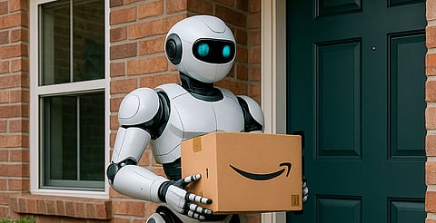Amazon entrena robots humanoides para reemplazar a repartidores