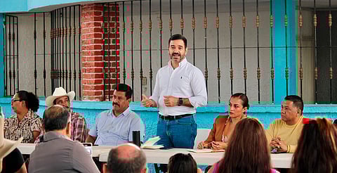 Expone Yankel Benítez programas y acciones a favor de la zona rural de Morelia