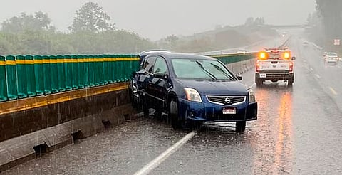 Hasta 20% aumentan los accidentes viales por temporada de lluvias: SSM