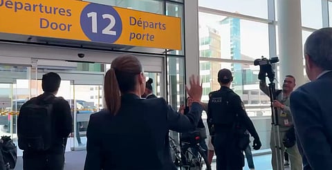 Así fue la llegada de Sheinbaum a Canadá para la Cumbre del G7 [VIDEO]