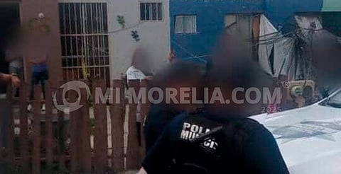 Hallan huesos sepultados en el patio de un hogar en Galaxia Tarímbaro