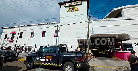 Encuentran sin vida a pareja dentro del Hotel Torreblanca, en Morelia 