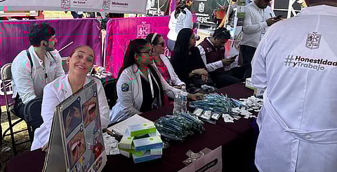 Este viernes, servicios de salud gratuitos en Plaza de Armas de Morelia