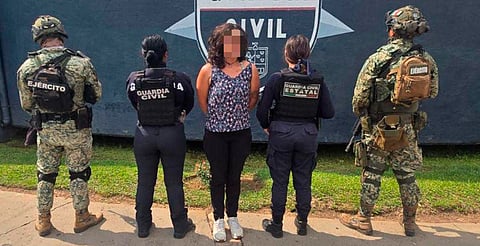 Cae en Morelia mujer buscada por corrupción de menores; portaba metanfetamina