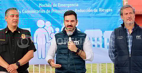 Mochilas de Emergencia, fortalecen la prevención en Morelia: Yankel Benítez