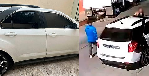 Hallan abandonada camioneta de agresor de Karla; eran amigos, aseguran