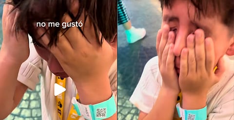 Niño llora tras experimentar la vida adulta en KidZania y se vuelve viral