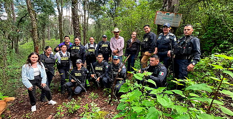 Refuerza Policía Morelia y Secretaría de Medio Ambiente presencia en zonas rurales y áreas naturales del municipio
