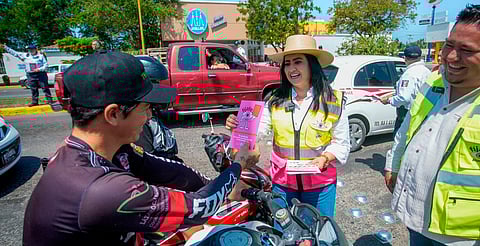 ¡Fíjate Pues!, Gladyz Butanda promueve educación vial en Lázaro Cárdenas