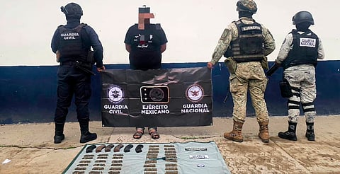 Cae en Apatzingán presunto líder criminal vinculado a homicidios y extorsión