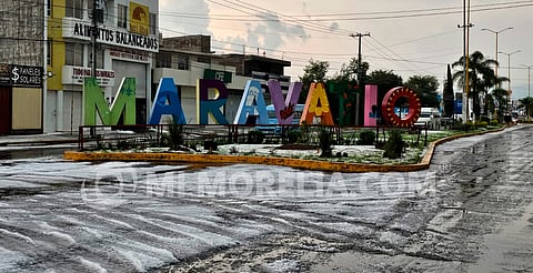 Granizada y lluvias torrenciales provocan estragos en Maravatío y Senguio