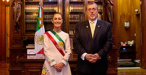 En agosto, Claudia Sheinbaum se reunirá con Bernardo Arévalo presidente de Guatemala