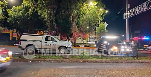 Muere motociclista tras derrapar en periférico de Morelia