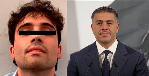 Ovidio Guzmán sigue preso en Estados Unidos, confirma Harfuch