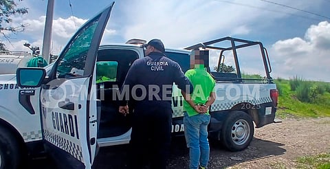 Detienen a presunto agresor por violencia familiar en Morelia 