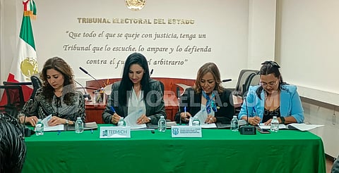 TEEM y SEMMUJERIS refrendan compromiso con las mujeres