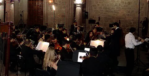 Palacio Municipal de Morelia se llena de arte y cultura con recital de la Orquesta Filarmónica del Tzintzuni