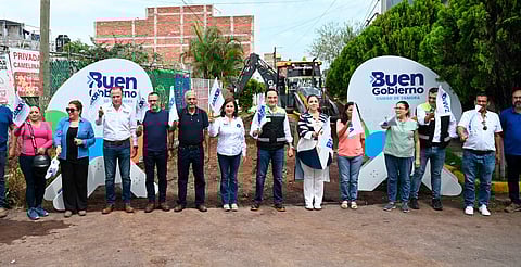 Carlos Soto da inicio a obra integral de pavimentación, agua potable y drenaje en Privada Camelinas de Zamora