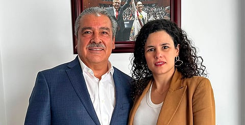 Raúl Morón se reúne con Luisa Alcalde para fortalecer estructura de Morena
