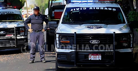 Abandonan dos cabezas humanas con mensaje, en Apatzingán